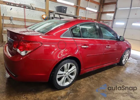 2012 Chevrolet Cruze Ltz z USA, uszkodzony, nr VIN 1G1PH5SC0C7398438